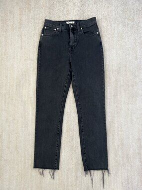 Madewell High Rise Slim Boyfriend Crop Jeans 25 Tall